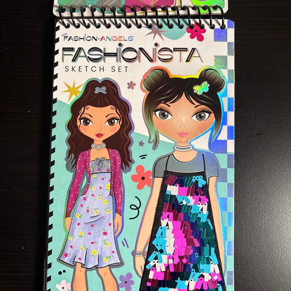 Fashion angels fashionista sketch set
